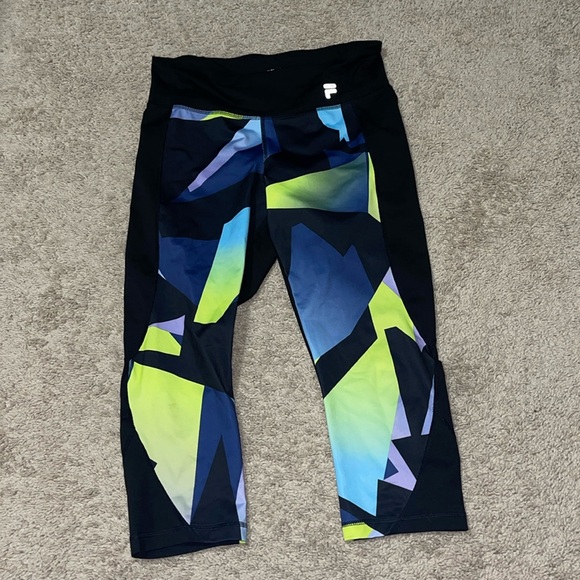 Fila Pants - Fila  Sport Running Capris